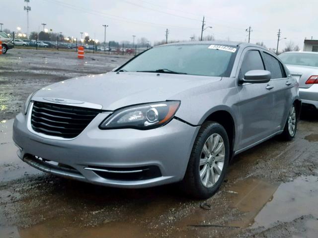 1C3CCBBB9DN515218 - 2013 CHRYSLER 200 TOURIN GRAY photo 2