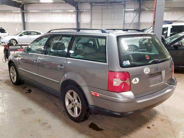 WVWYH63B84E034305 - 2004 VOLKSWAGEN PASSAT GLX 灰色 照片 3