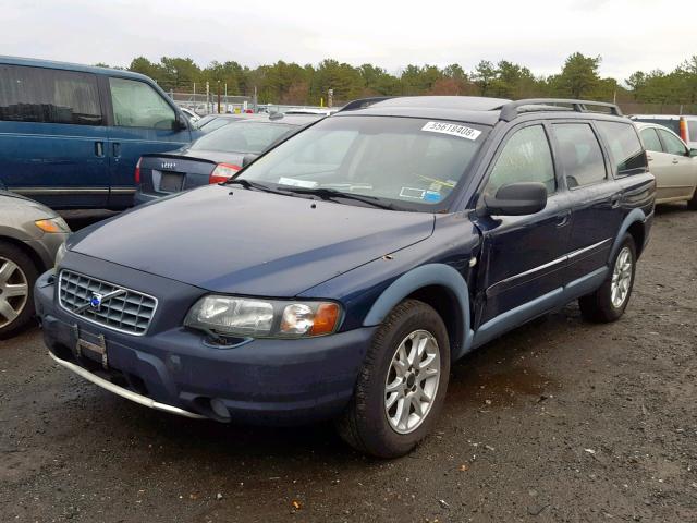 YV1SZ59HX41169277 - 2004 VOLVO XC70 BLUE photo 2