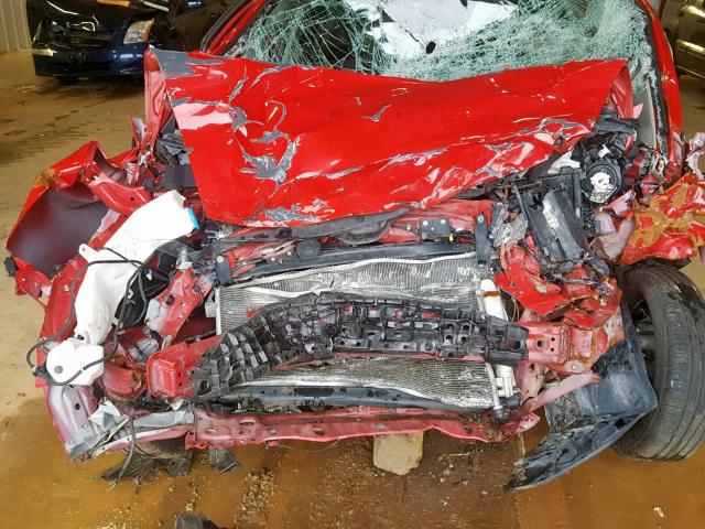 JHMGE8H58DC014472 - 2013 HONDA FIT SPORT RED photo 7