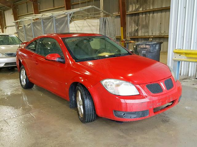 1G2AL15F677222594 - 2007 PONTIAC G5 RED photo 1