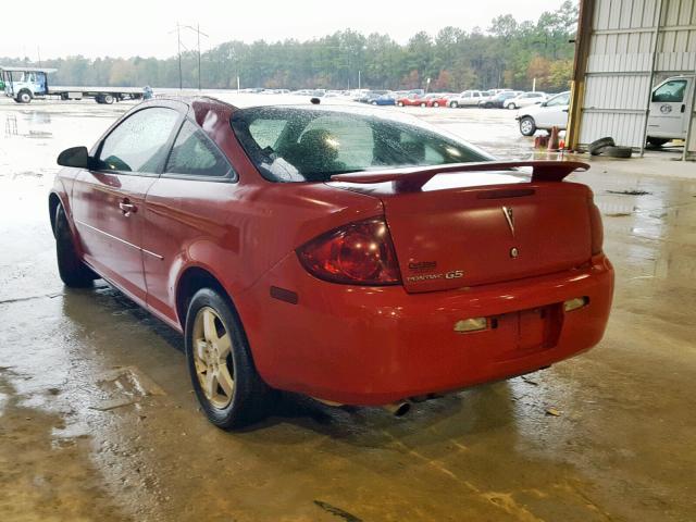 1G2AL15F677222594 - 2007 PONTIAC G5 RED photo 3