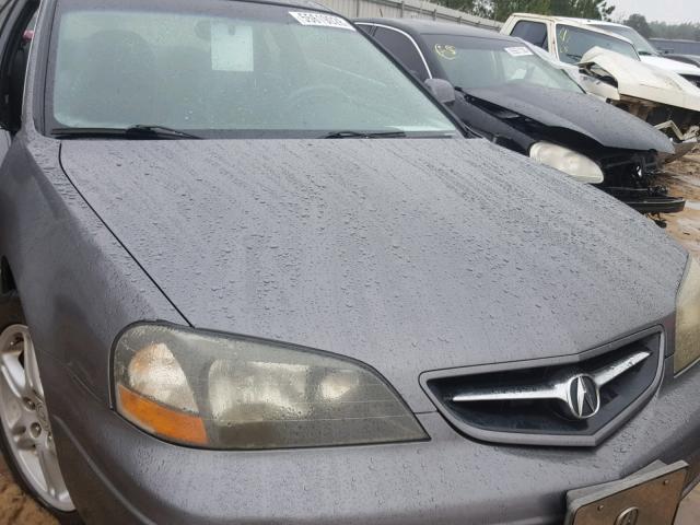 19UYA42683A012132 - 2003 ACURA 3.2CL TYPE GRAY photo 9