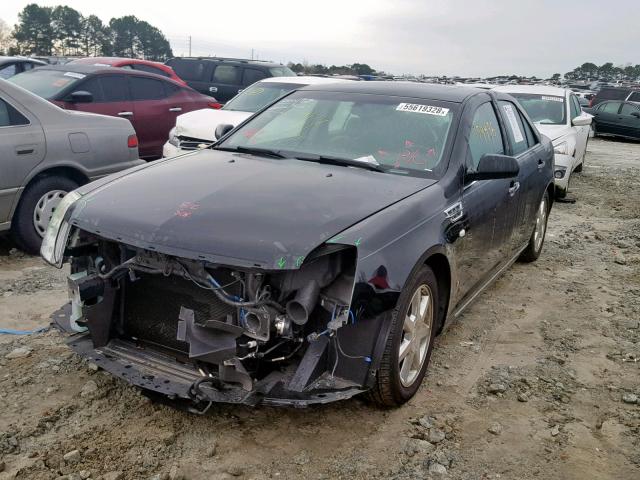 1G6DW67V280208741 - 2008 CADILLAC STS BLACK photo 2