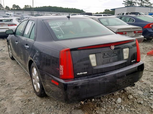 1G6DW67V280208741 - 2008 CADILLAC STS BLACK photo 3