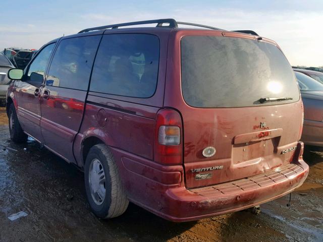 1GNDX13E53D289620 - 2003 CHEVROLET VENTURE LU RED photo 3