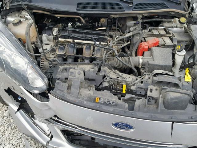 3FADP4TJXGM171585 - 2016 FORD FIESTA S SILVER photo 7