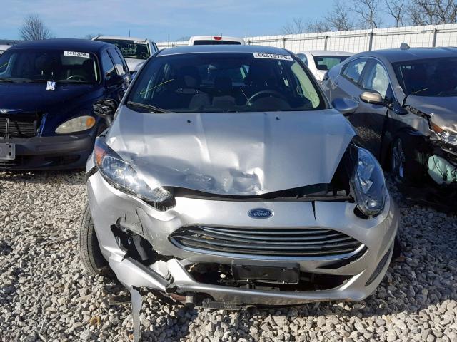 3FADP4TJXGM171585 - 2016 FORD FIESTA S SILVER photo 9