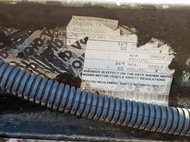 16VPX162761E03346 - 2006 MISC TRAILER Czarny zdjęcie 9