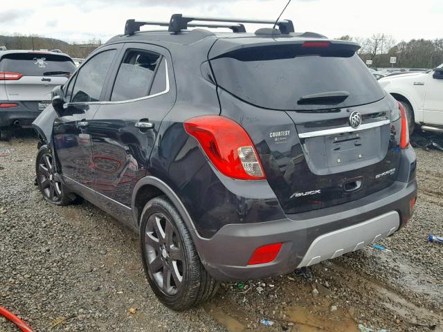 KL4CJGSB3FB269022 - 2015 BUICK ENCORE BLACK photo 3