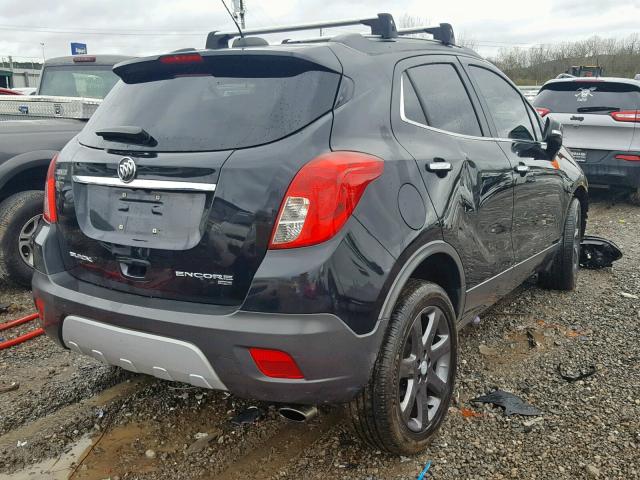 KL4CJGSB3FB269022 - 2015 BUICK ENCORE BLACK photo 4