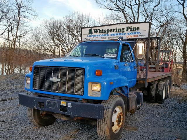 1GBT7H4C9WJ112248 - 1998 CHEVROLET C-SERIES C BLUE photo 2