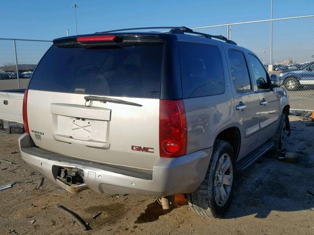 1GKFK13087J387279 - 2007 GMC YUKON BEIGE photo 4