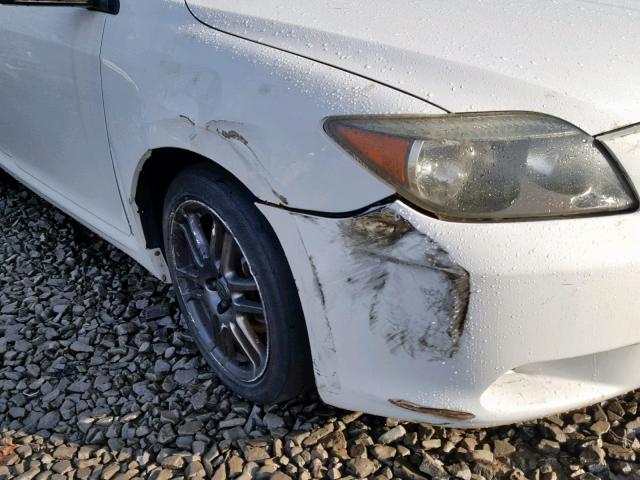 JTKDE177X60133314 - 2006 TOYOTA SCION TC 白色 照片 9