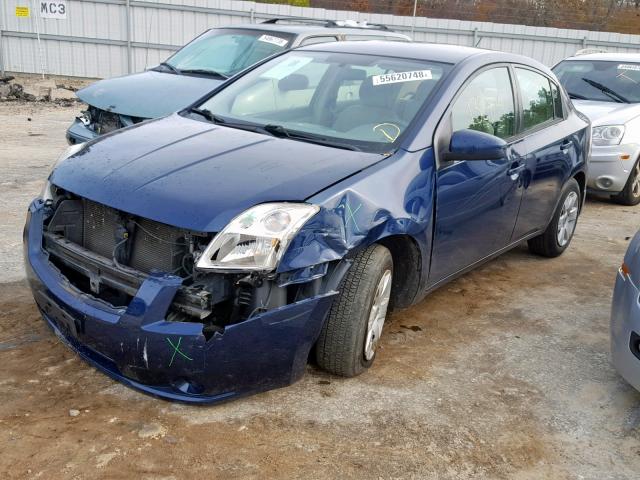 3N1AB61E88L744636 - 2008 NISSAN SENTRA 2.0 BLUE photo 2