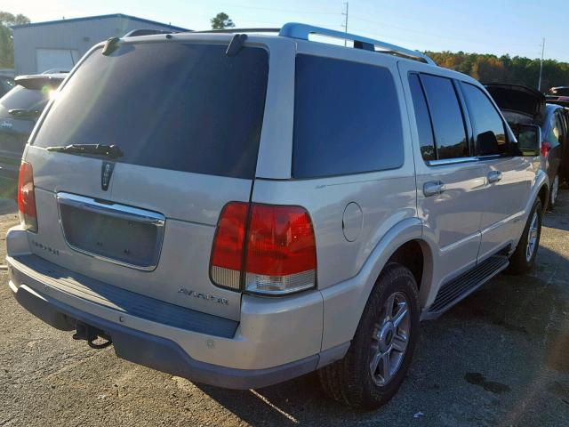5LMEU88H75ZJ09702 - 2005 LINCOLN AVIATOR 米色 照片 4