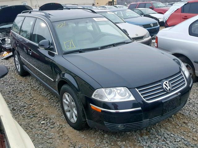 WVWVE63B54E276593 - 2004 VOLKSWAGEN PASSAT GLS BLACK photo 1