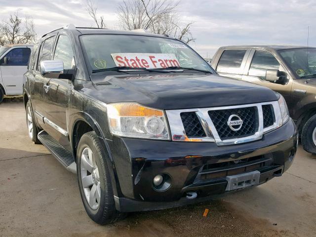 5N1BA0ND5CN604177 - 2012 NISSAN ARMADA SV BLACK photo 1