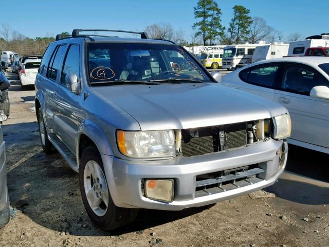 JNRDR09Y02W256042 - 2002 INFINITI QX4 GRAY photo 1