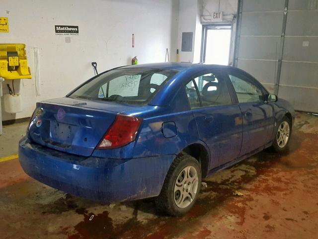 1G8AJ52F95Z161556 - 2005 SATURN ION LEVEL BLUE photo 4