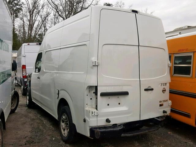 1N6BF0LY0GN808951 - 2016 NISSAN NV 2500 S WHITE photo 3
