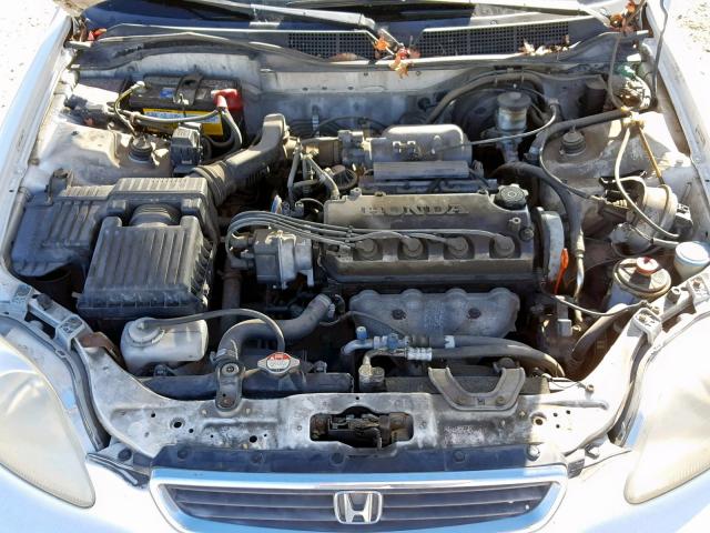 1HGEN1640WL000113 - 1998 HONDA CIVIC GX WHITE photo 7