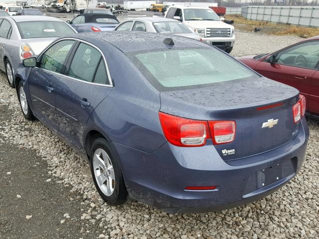 1G11B5SAXDF156186 - 2013 CHEVROLET MALIBU LS 蓝色 照片 3