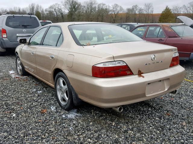 19UUA56603A019977 - 2003 ACURA 3.2TL GOLD photo 3