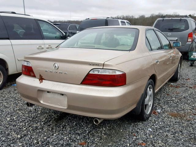 19UUA56603A019977 - 2003 ACURA 3.2TL GOLD photo 4