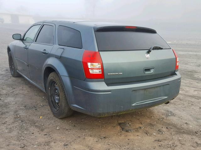 2D4FV47T36H154678 - 2006 DODGE MAGNUM SE GREEN photo 3