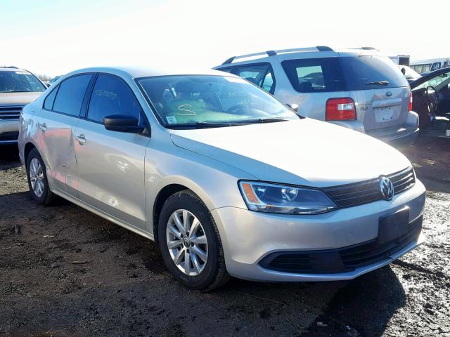 3VW2K7AJ1CM304407 - 2012 VOLKSWAGEN JETTA BASE SILVER photo 1