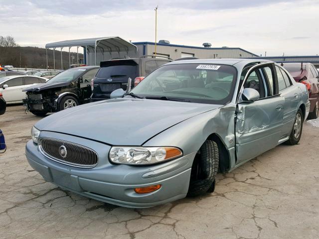 1G4HP52K734184047 - 2003 BUICK LESABRE CU BLUE photo 2