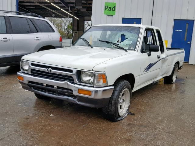 JT4RN93P6P5080858 - 1993 TOYOTA PICKUP 1/2 WHITE photo 2