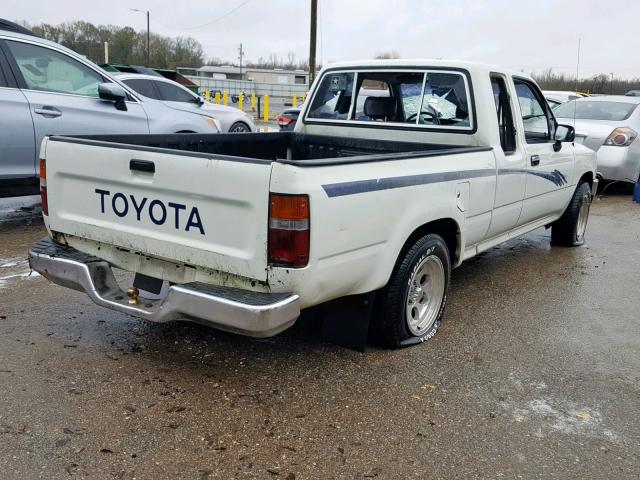 JT4RN93P6P5080858 - 1993 TOYOTA PICKUP 1/2 WHITE photo 4