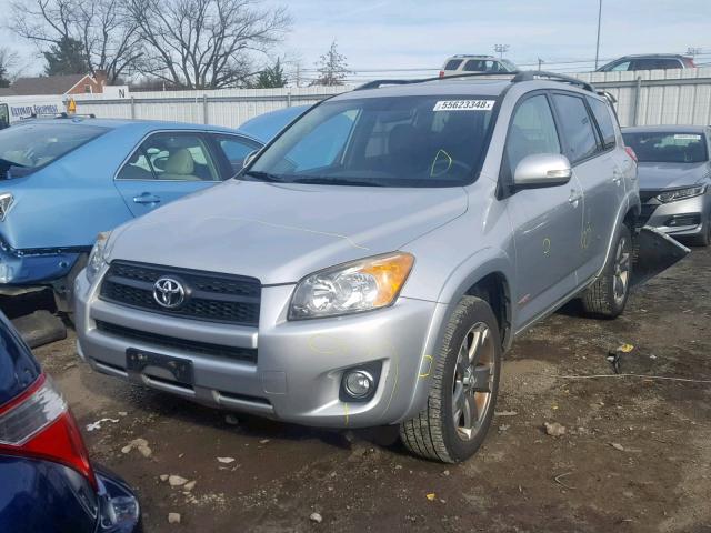 JTMRF4DV2B5042663 - 2011 TOYOTA RAV4 SPORT SILVER photo 2