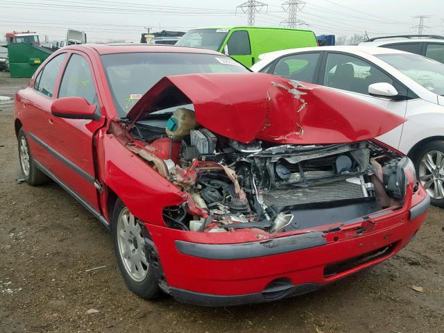 YV1RS61RX22110735 - 2002 VOLVO S60 RED photo 1