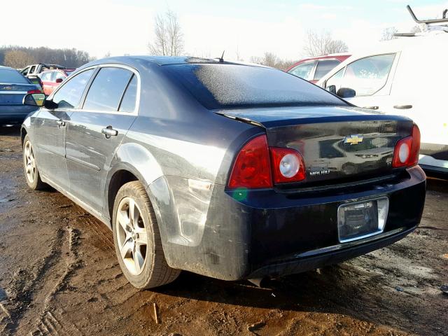 1G1ZH57B094223626 - 2009 CHEVROLET MALIBU 1LT CHARCOAL photo 3