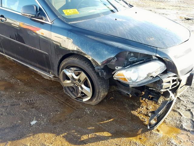 1G1ZH57B094223626 - 2009 CHEVROLET MALIBU 1LT CHARCOAL photo 9