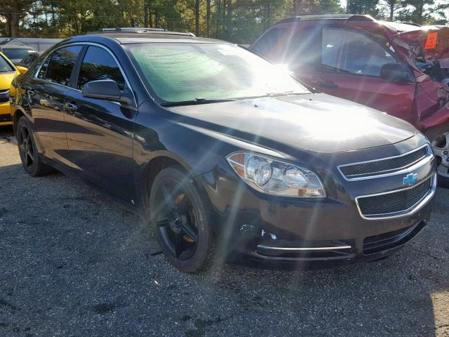 1G1ZG57B69F176125 - 2009 CHEVROLET MALIBU LS შავი ფოტო 1