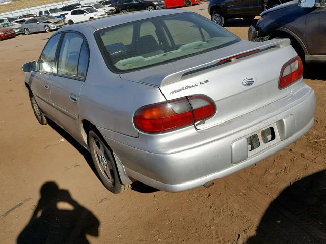 1G1NE52J02M575133 - 2002 CHEVROLET MALIBU LS SILVER photo 3