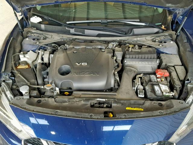 1N4AA6AP2GC422351 - 2016 NISSAN MAXIMA 3.5 BLUE photo 7