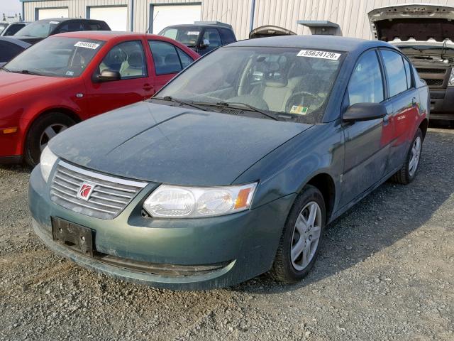 1G8AJ55FX7Z206289 - 2007 SATURN ION LEVEL GREEN photo 2