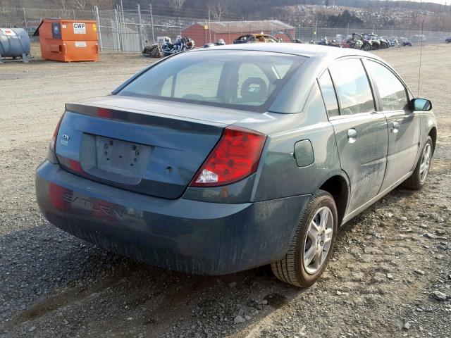 1G8AJ55FX7Z206289 - 2007 SATURN ION LEVEL GREEN photo 4