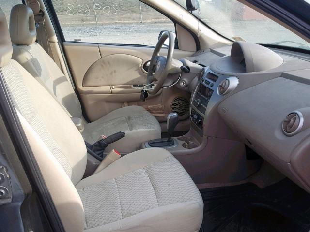 1G8AJ55FX7Z206289 - 2007 SATURN ION LEVEL GREEN photo 5