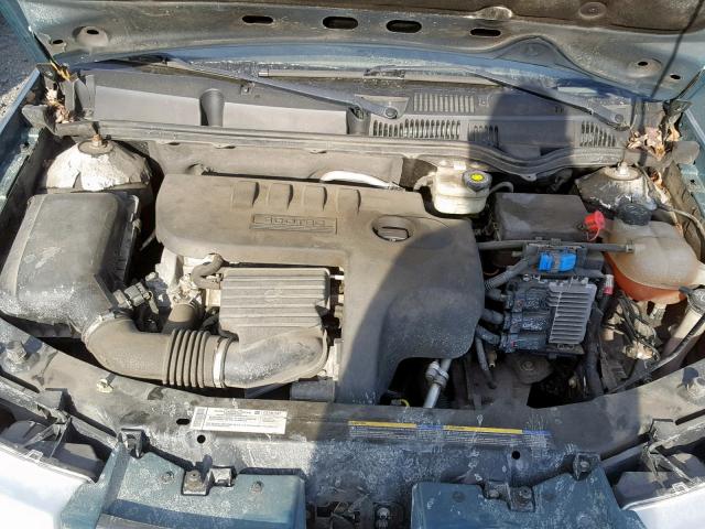 1G8AJ55FX7Z206289 - 2007 SATURN ION LEVEL GREEN photo 7