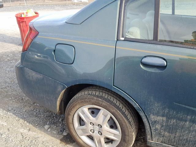 1G8AJ55FX7Z206289 - 2007 SATURN ION LEVEL GREEN photo 9