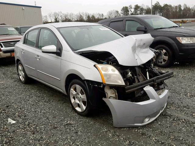 3N1AB61E88L628420 - 2008 NISSAN SENTRA 2.0 SILVER photo 1