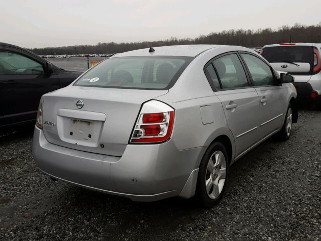 3N1AB61E88L628420 - 2008 NISSAN SENTRA 2.0 SILVER photo 4