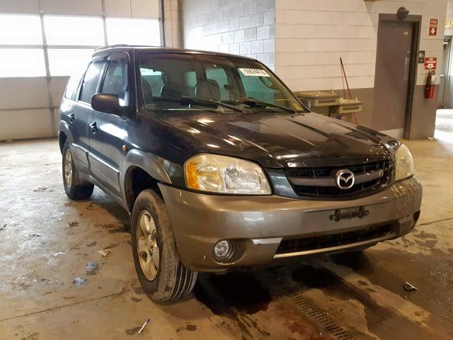 4F2CZ06193KM44019 - 2003 MAZDA TRIBUTE ES BLACK photo 1