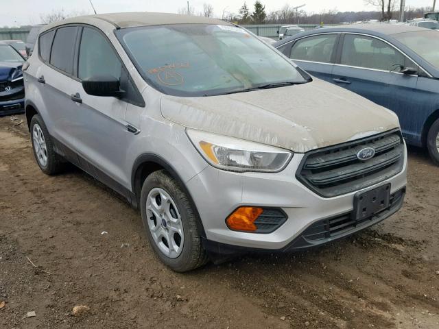 1FMCU0F73HUD44363 - 2017 FORD ESCAPE S SILVER photo 1